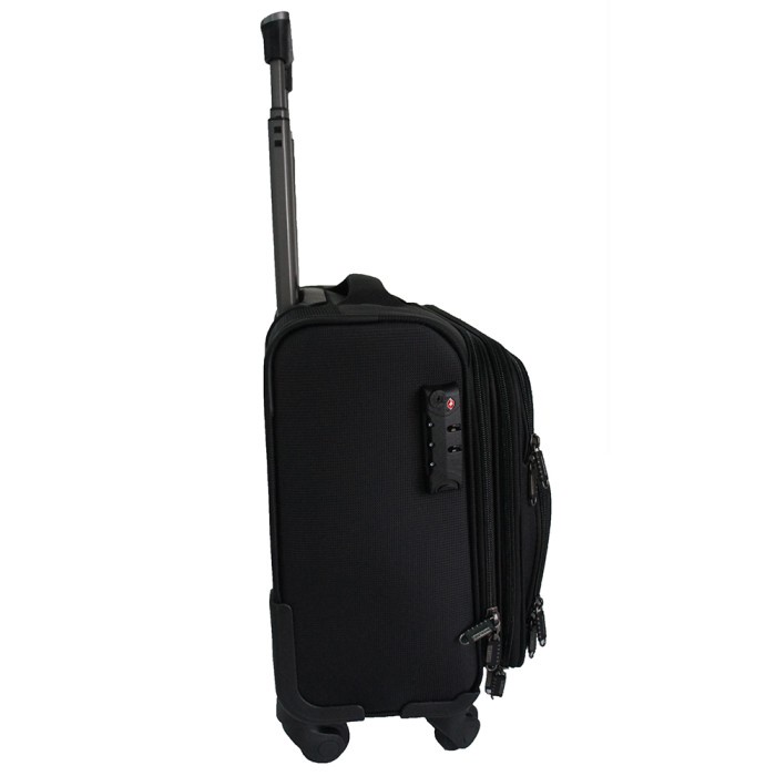 Koper Kabin Softcase Navy Club Clavio - Tsa Lock Size 16 Inch