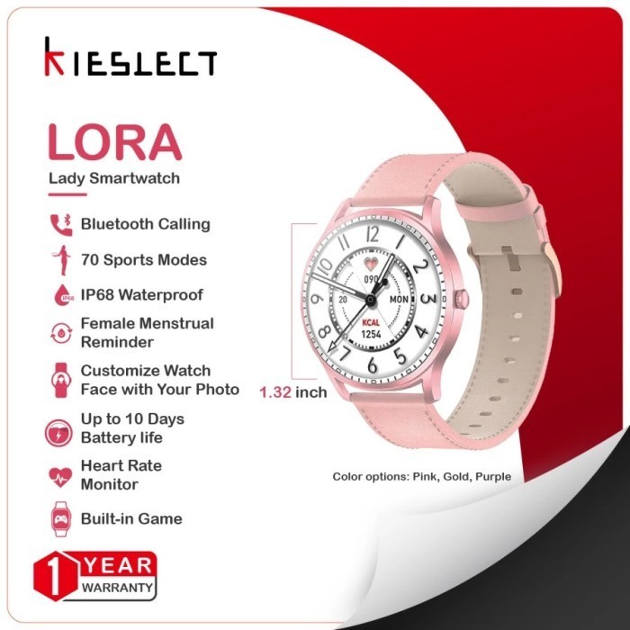 Kieslect Lora Lady Calling Smartwatch