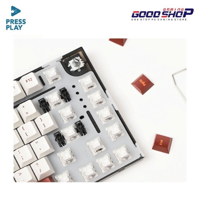 Press Play Rover84 V3 Wireless Mechanical Keyboard Gasket Mount Termurah Terlaris Promo