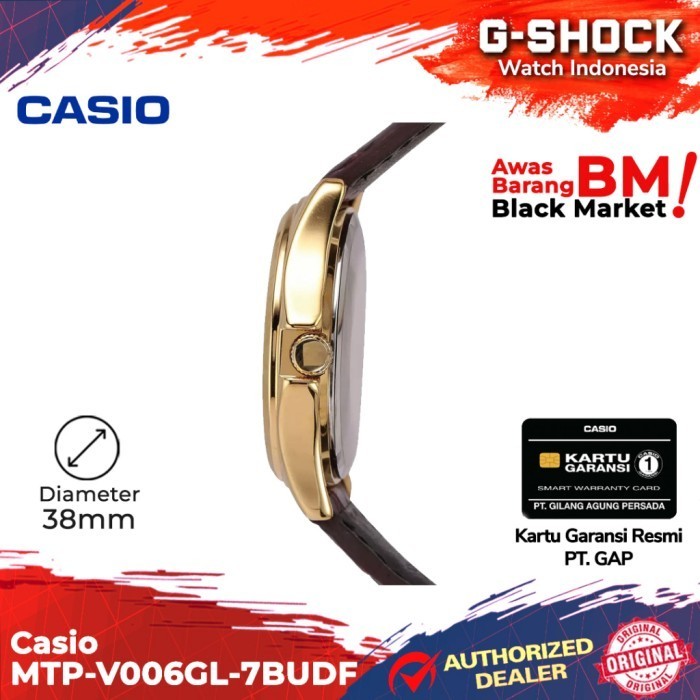 Casio General Mtp-V006Gl-7Budf Mtp-V006Gl Mtp-V006 Mtpv006Gl Mtp V006G