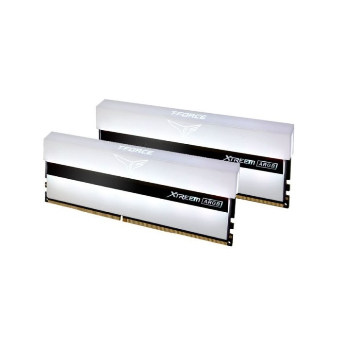 Team T-Force Xtreem Argb 32Gb (2 X 16Gb) Tf13D432G3200Hc16Cdc01 White