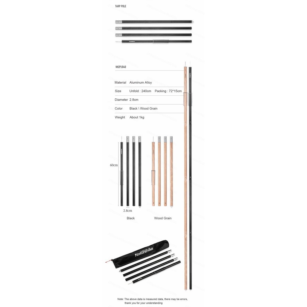 Cotton Tarp Series Naturehike Nh20Tm007 Flysheet Tenda Shelter