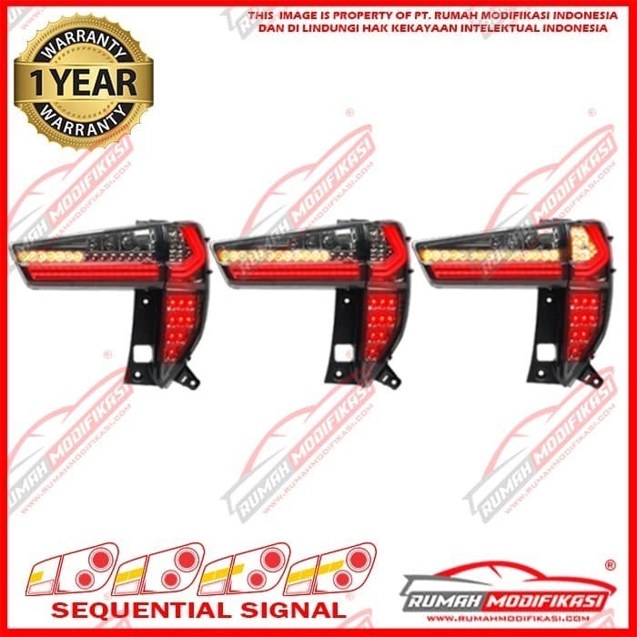 Stop Lamp - Toyota Innova Reborn Smoke - Eagleeyes - Lexus Style