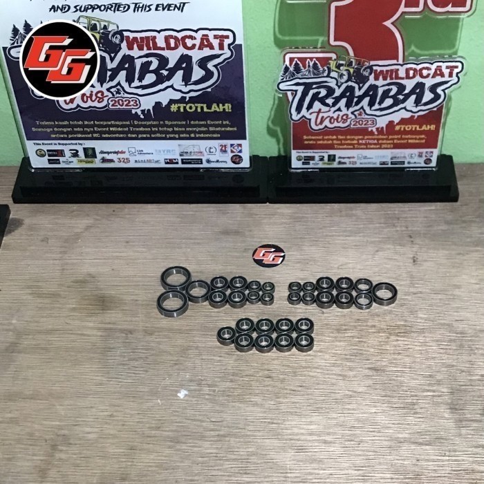 Bearing Rc RGT 86190 set Axle Gardan Gearbox Rubber Sealed