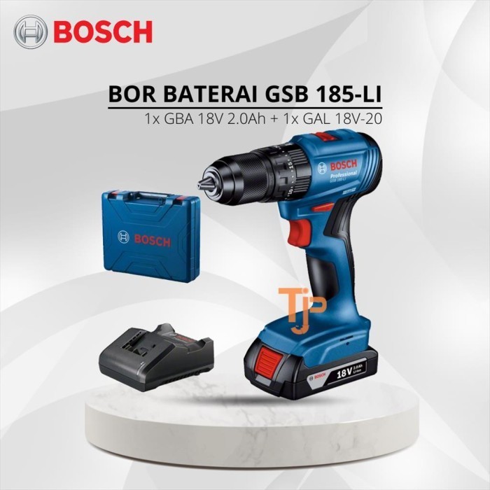 Bosch Bor Baterai / Cordless Gsb 185 - Li Pn.06019K31K1
