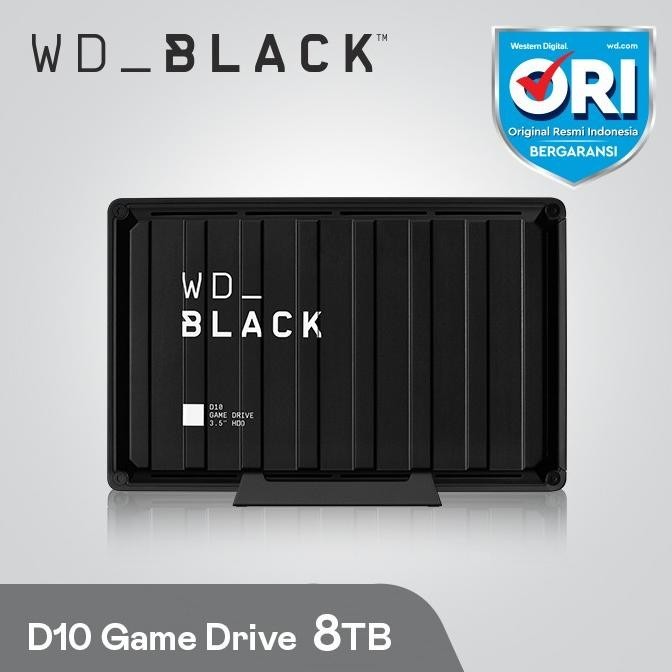 Wd Black D10 8Tb Game Drive - Hardisk Eksternal Gaming