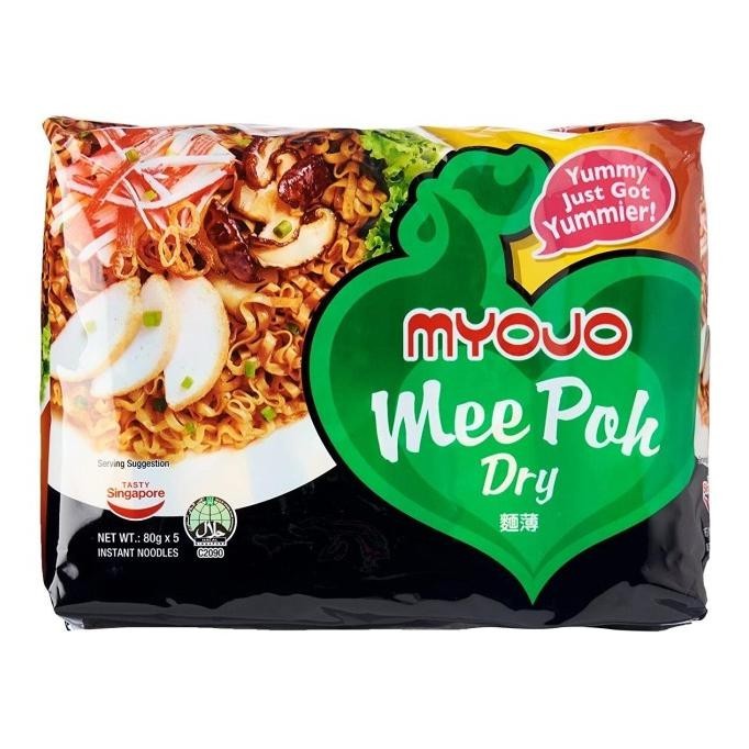 

Mie Instan / Instant Noodle Myojo Mee Poh Dry 5 x 80 Gram GM