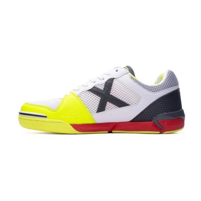 Sepatu Futsal X Munich One Indoor 60 - White Lime