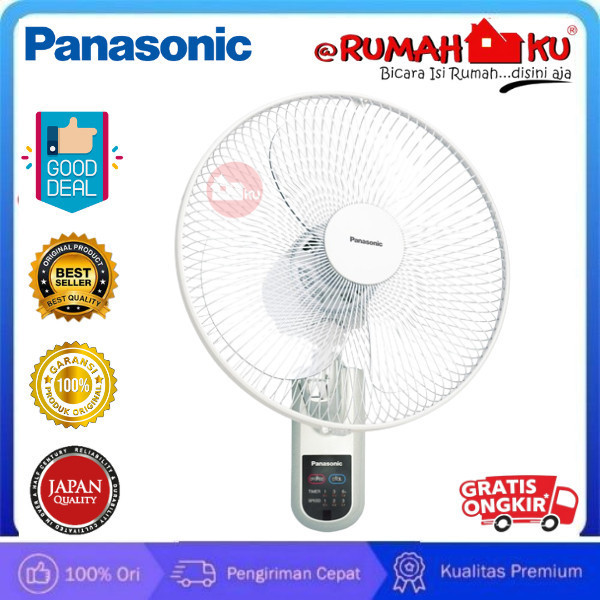 Panasonic Kipas Angin Dinding Tembok Remote Panasonic F-400Mi F-400 Mi