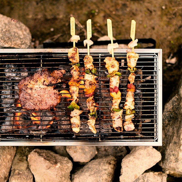 Alat Panggang Lipat Naturehike Nh20Cj006 Portable Grill Stainless