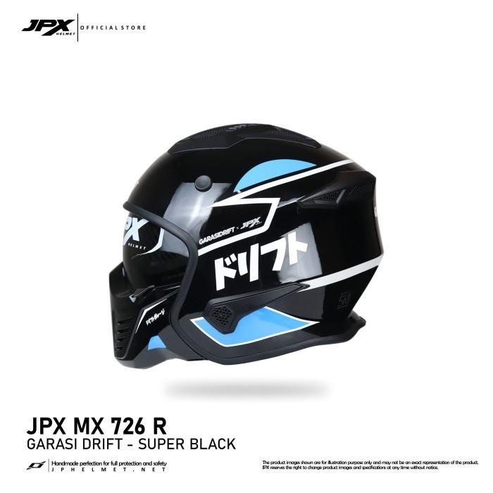 Helm Jpx Full Face Mx-726R - Garasi Drift Termurah Terlaris Promo