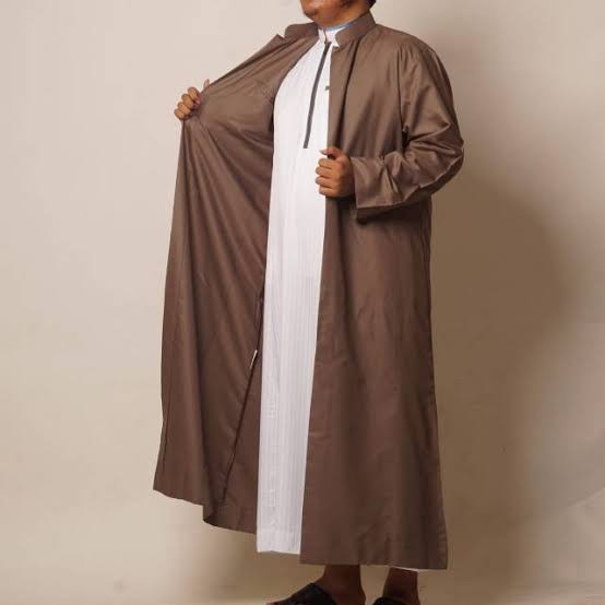 Jubah Pria Al Haramain Jubah Luar, Jubah Habib, Gamis Rompi pria Laris