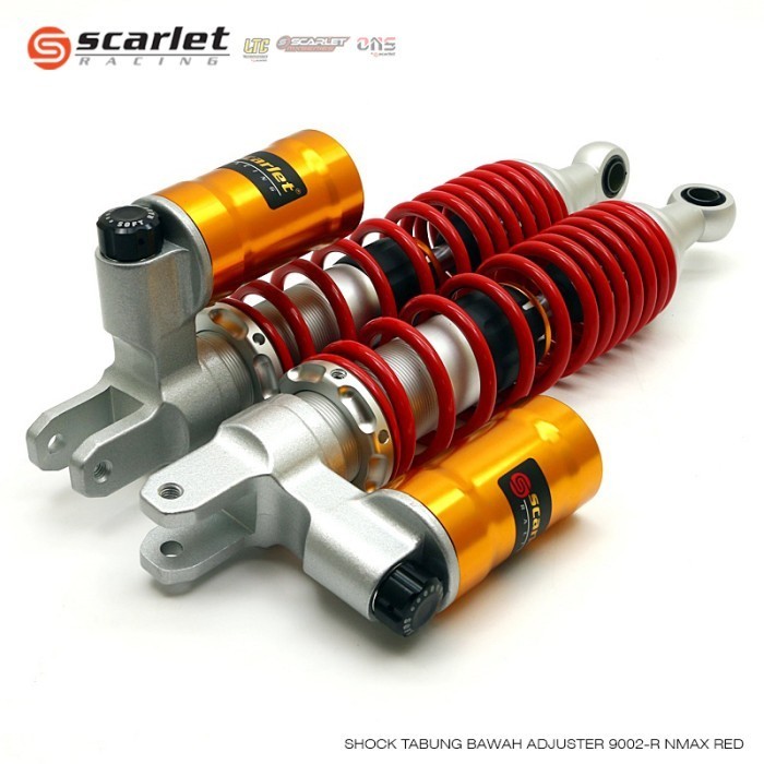 Mbmotor Scarlet Racing Shock Shockbreaker Adjuster Nmax 9002R Yellow