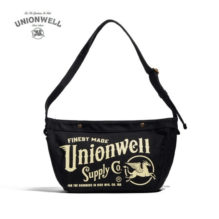 Unionwell Messenger Bags Jake Bag Black Termurah Terlaris Promo