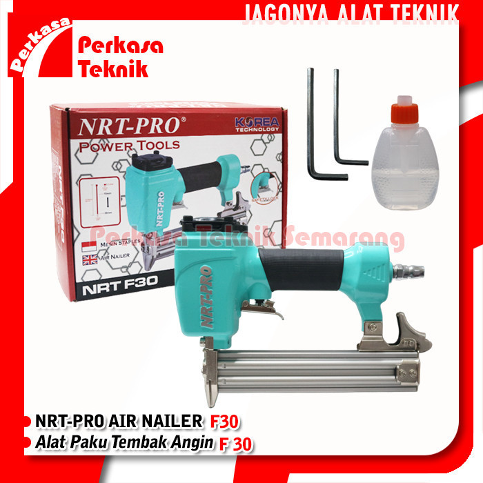 

HARGA DISC - Alat Paku Tembak Angin NRT-PRO F30 Air Nailer Model Lurus I