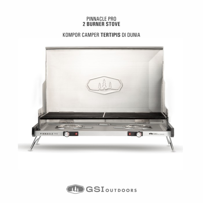 Gsi Outdoors Pinnacle Pro Dual Burner Camp Stove