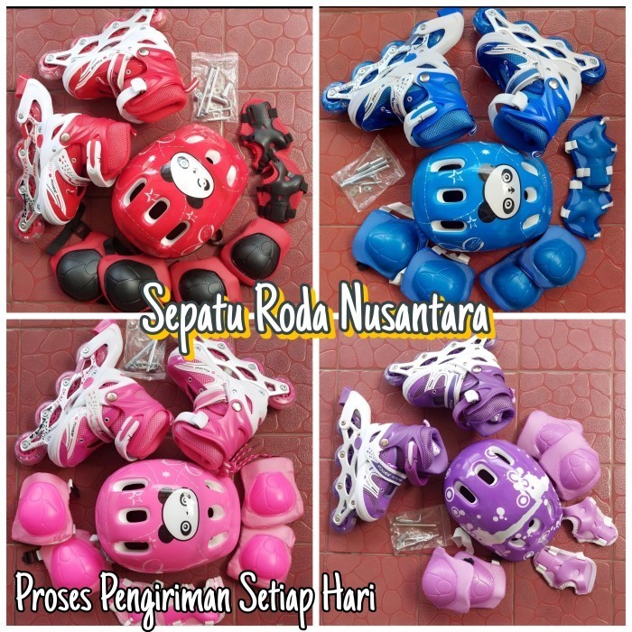 Sepatu Roda Anak Power B / Fullset Sepatu Roda Anak / Olaraga