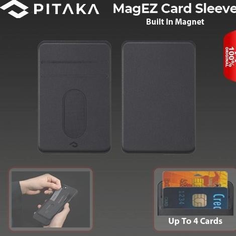 

Pitaka Magnetic Card Holder Magez Card Sleeve (Up To 4 Cards)