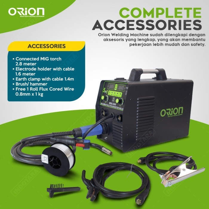 Mesin Las Orion Mesin Las Mig Orion - Vortex Mig200