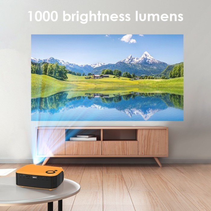 Deli Aoka Proyektor Mini / Infokus / Projector Hd 1080 Vs6001