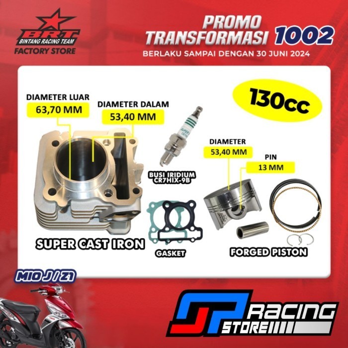 Brt Paket Bore Up Yamaha Mio J - Promo 1002