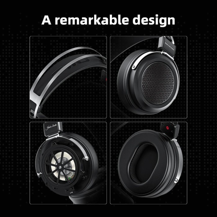 Fiio Jt1 /Jt-1 Hifi Dynamic Over Ear Headphone With Mic