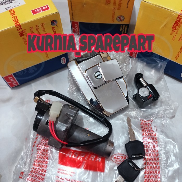 TERMURAH - Kunci kontak set honda GL Pro GL Max neotech merk aspira
