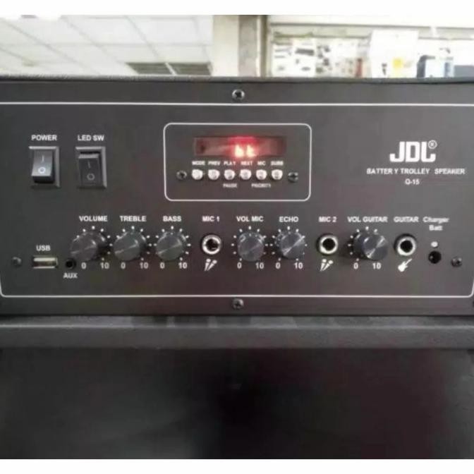 GROSIR SPEAKER PORTABLE MEETING JDL Q15 SPEAKER 15" GARANSI RESMI