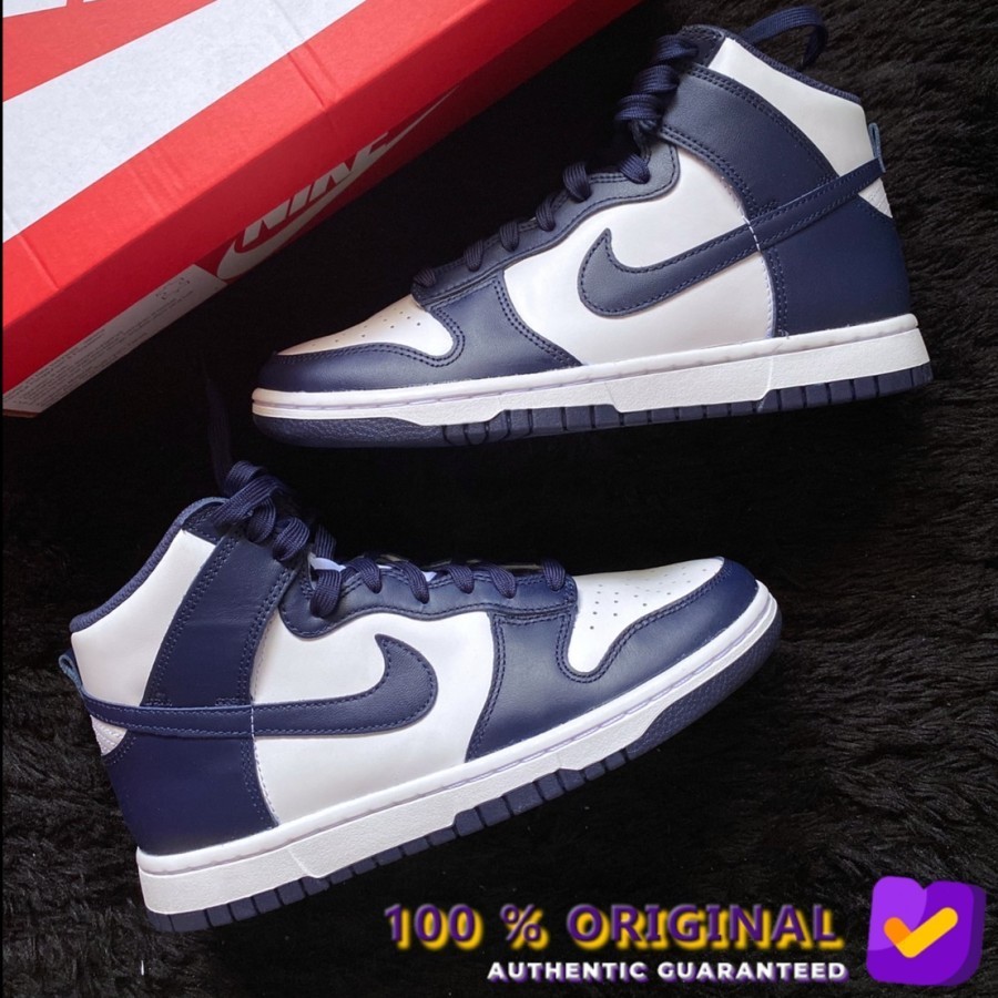 Nike Dunk High Midnight Navy