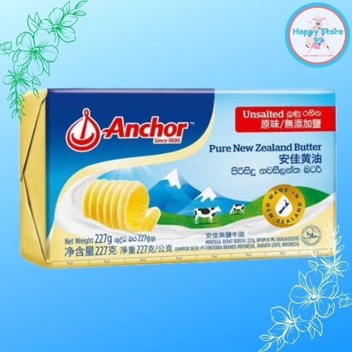 

Anchor Butter Pats 227 Gr Unsalted