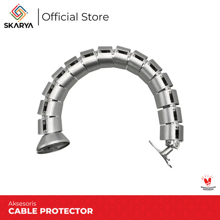

CABLE PROTECTOR BELALAI KABEL CABLE ORGANIZER MEJA KERJA (BARU)