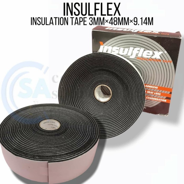 

FOAM TAPE INSULFLEX ARMAFLEX ISOLASI BUSA