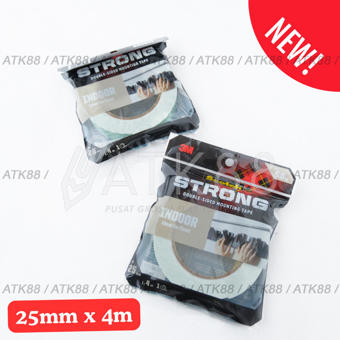 

DOUBLE TAPE 3M SCOTCH PERMANENT MOUNTING TAPE 24 MM X 3 M