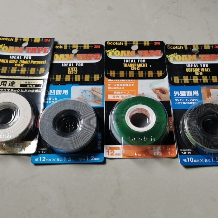 

DOUBLE TAPE 3M SUPER STRONG / KUAT PERMANENT - PEREKAT SERBAGUNA