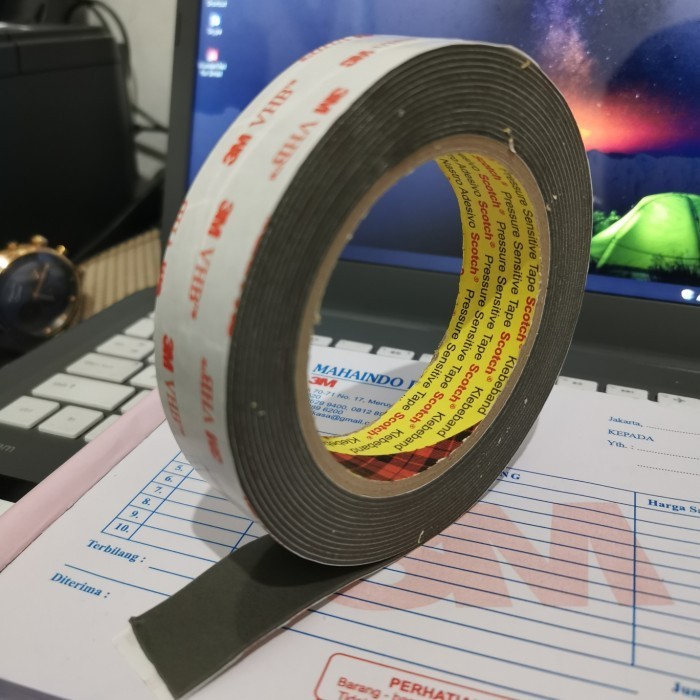 

DOUBLE TAPE 3M 4941 VHB PEREKAT ORIGINAL USA 24MM X 4,5MTR