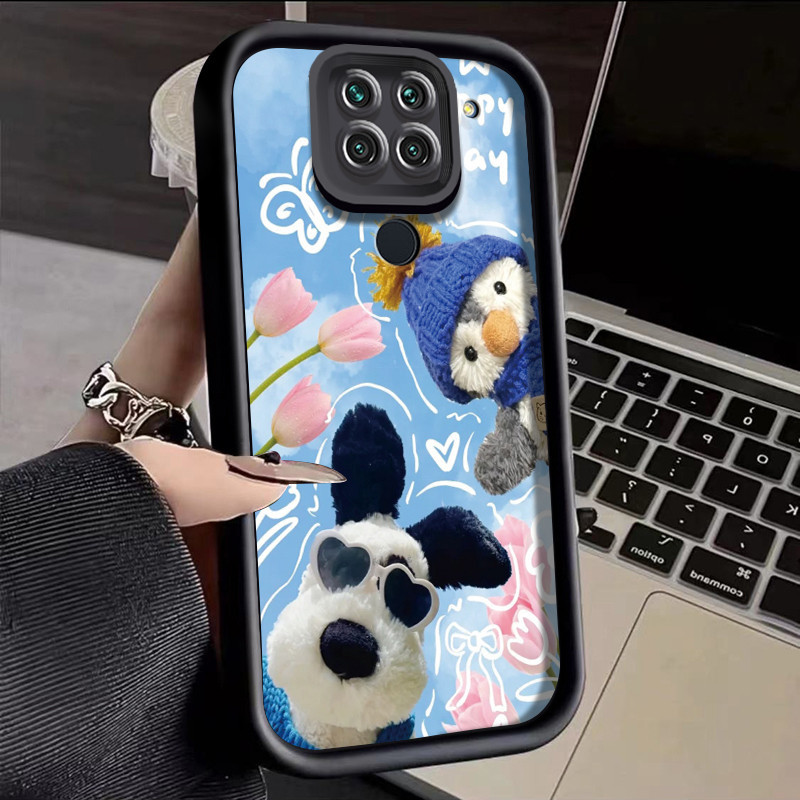 Casing Hp Xiaomi Redmi Note 9 Redmi Note 9s Case Casing ponsel HP boneka probe Softcase lucu dengan 