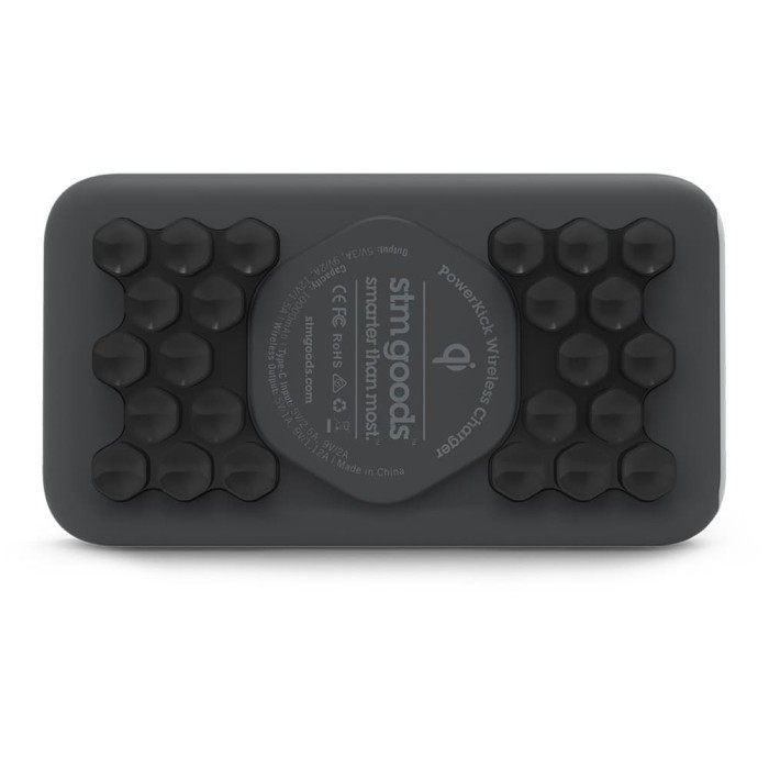 Stm Stand Portable Wireless Powerbank 10000 Mah Fast Charging Grey