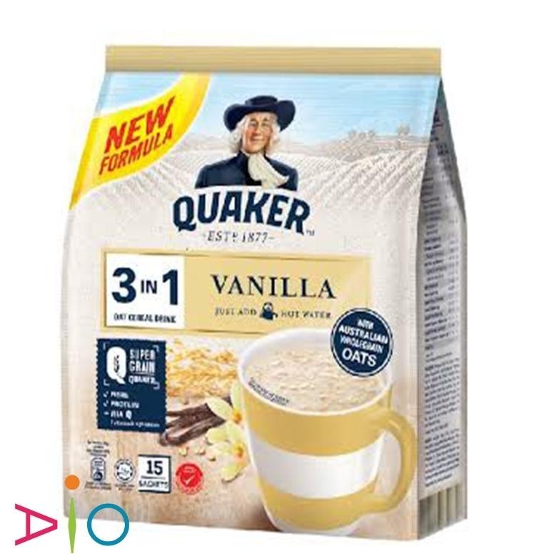 

Quaker 3 in 1 Vanilla Oat Cereal Drink Malaysia