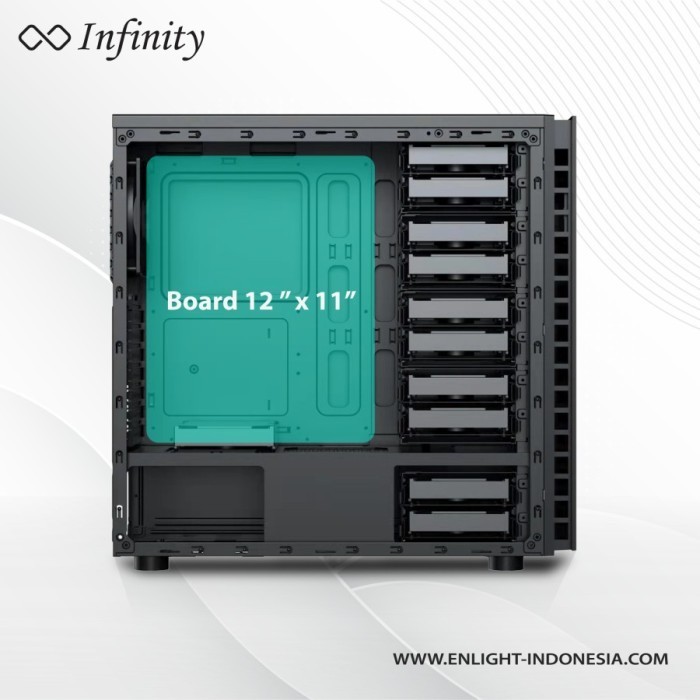 Infinity C13 13 Hdd Slot - Mid Tower Server Case