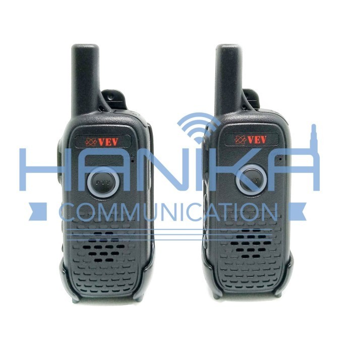 Sepasang Vev V1 Mini Walkie Talkie Ori Garansi Uhf 400-470M 2W Kecil