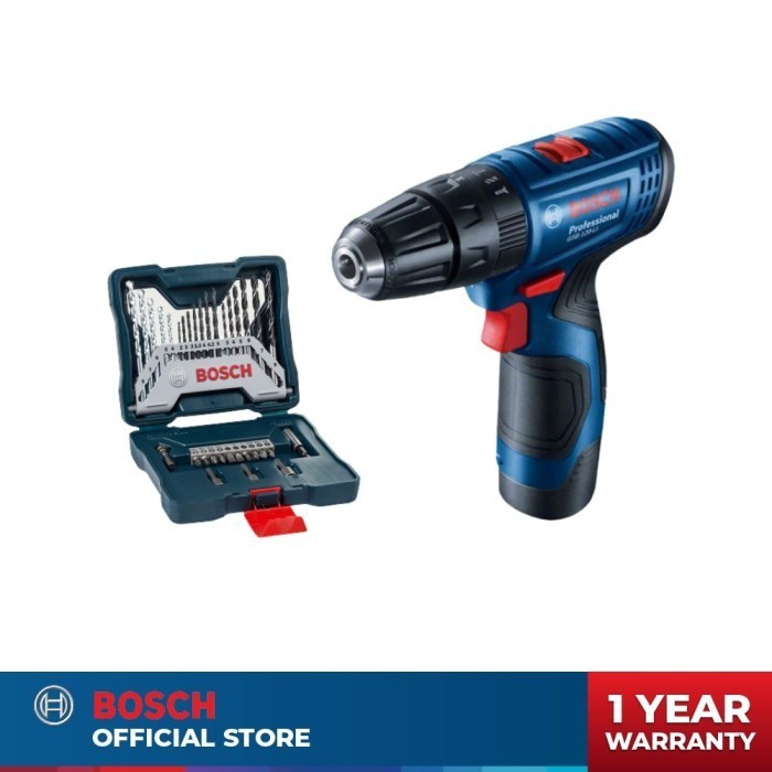 Bosch Gsb 120 Bor Baterai Tembok + 33 X-Line