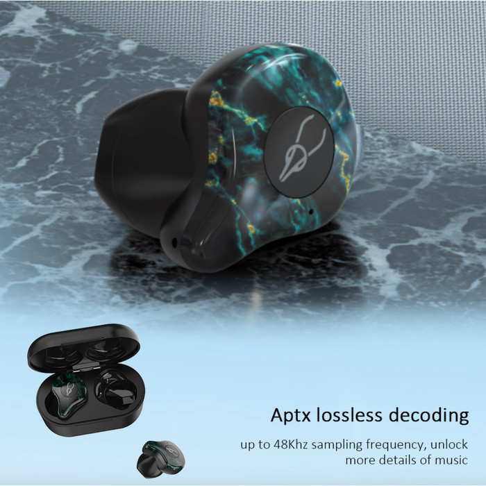 Sabbat X12 Ultra Marble Qualcomm Aptx Earphone Bluetooth 5.0 Alt E12