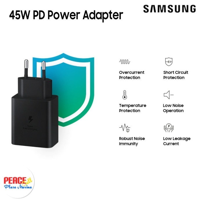 Samsung Charger 45W Pd Power Adapter With Cable - Original