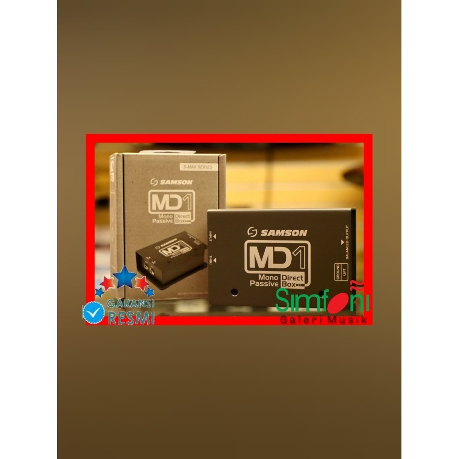 Samson Md1 - Mono Passive Direct Box