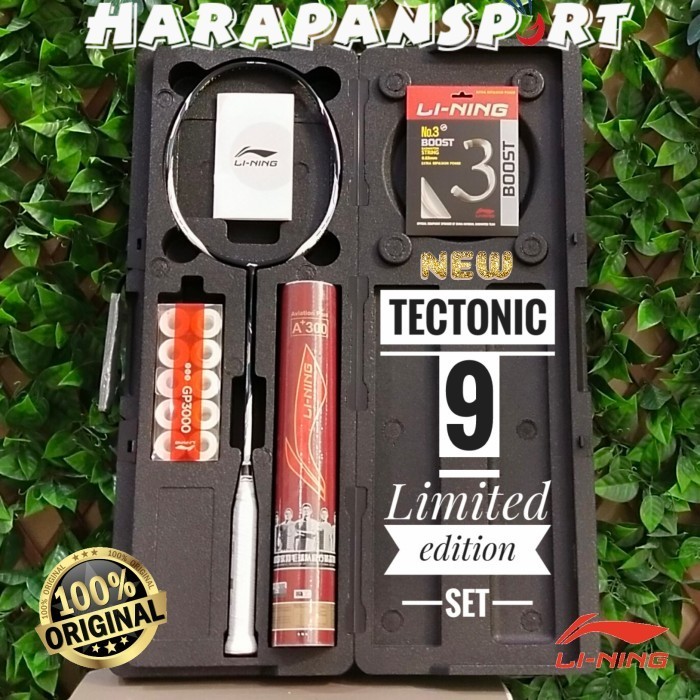 RAKET BADMINTON LINING TECTONIC 9 LIMITED SPECIAL EDITION ORIGINAL