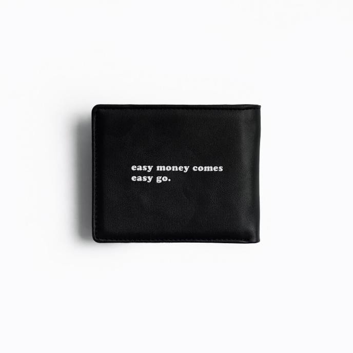 Promo|New|Terbaru Dompet Pria Skymo Apparel Wallet Gone Black Biggarin