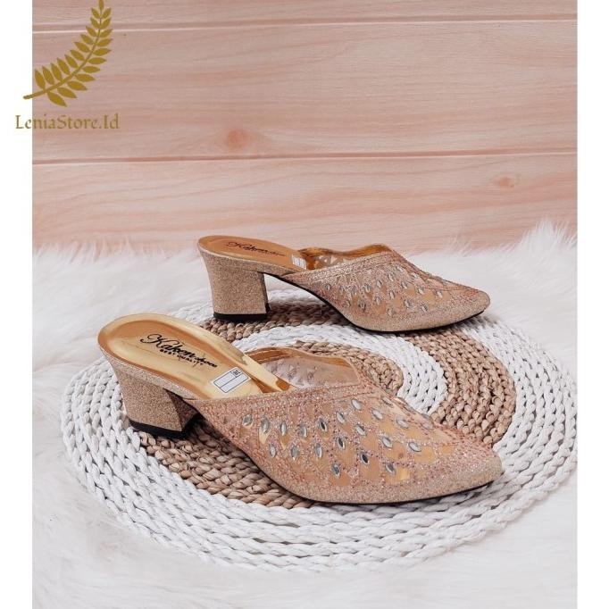 [ Leniastoreid ] Terbaru Sandal Pesta Wanita / Sandal Hak Tinggi