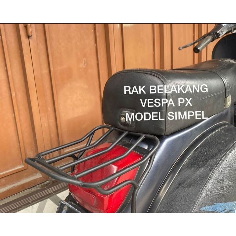 BACKRACK BACKRAK VESPA PX EXCLUSIVE MINIMALIS RAK BELAKANG VESPA PX SERIES