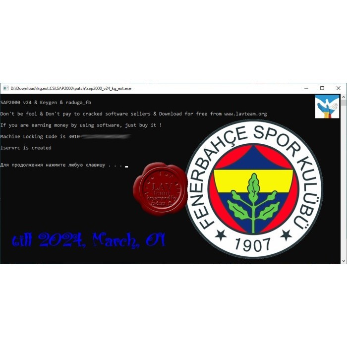 SOFTWARE MURAH new extended keygen for SAP2000 till 2024, March, 1