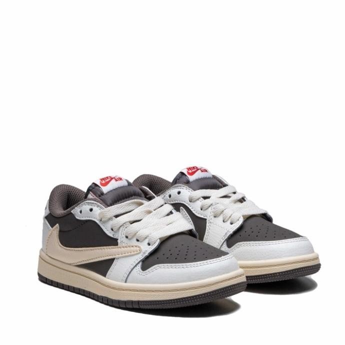 SEPATU ANAK JORDAN KIDS  TRAVIS SCOTT REVERSE MOCHA DHIASARI5